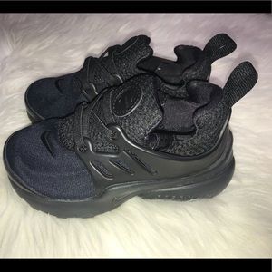 Nike Little Presto TD Black Size 8C